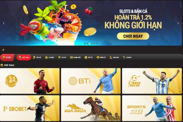 trò chơi đa dạng tại GAVIP68